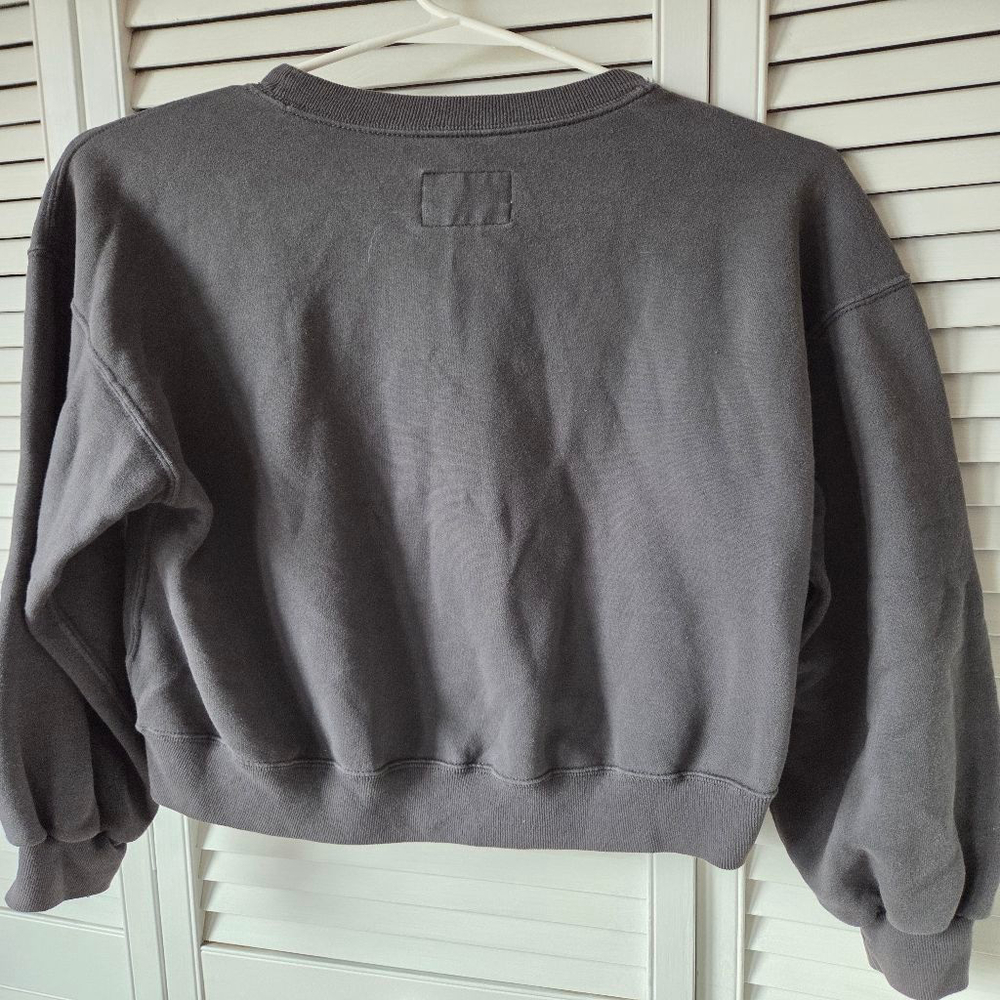 Women's Abercrombie & Fitch Gray NY Sweatshirt XS - Picture 4 of 8